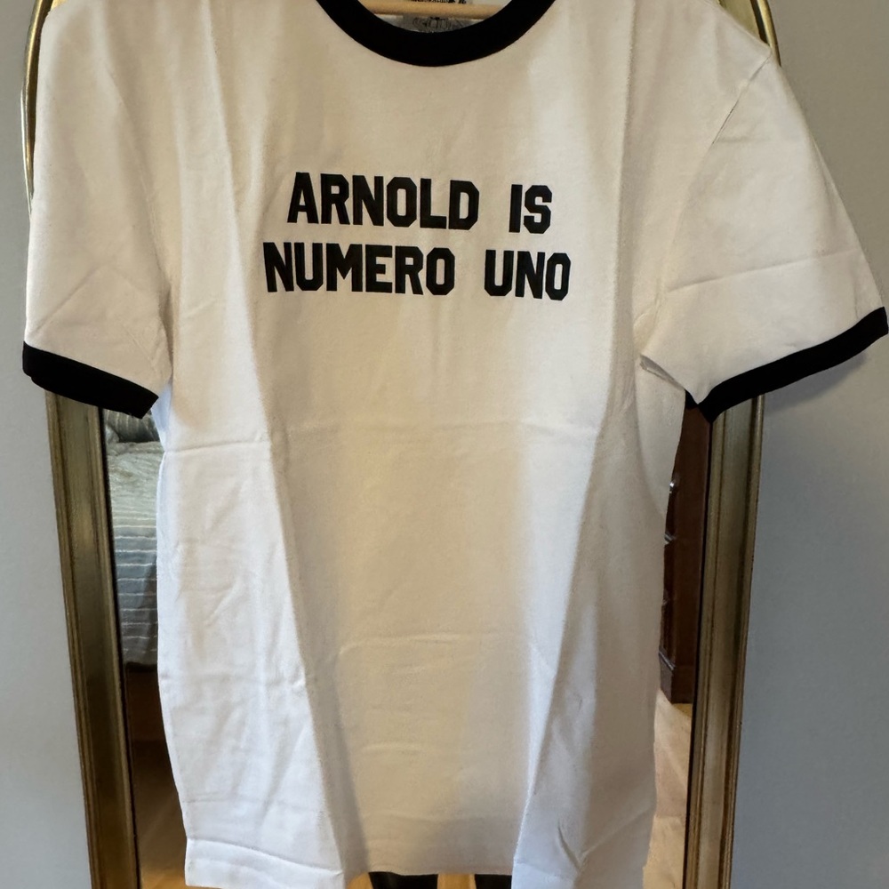 Arnold is Numero Uno t-shirt